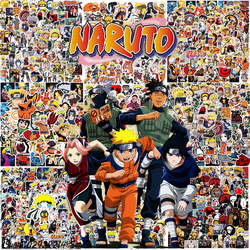 Autocollants Naruto Anime, Cool Uzumaki NarAASticker, voiture, vélo, moto, ordinateur portable, décalcomanie pour enfant, jouets cadeaux, 100 pièces